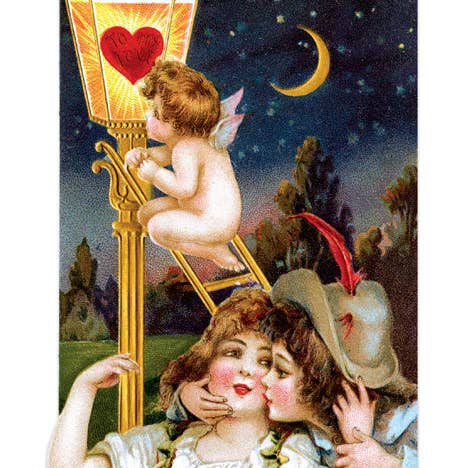 Laughing Elephant – Großhandel Postkarten-Set – Postkartenbox zum Valentinstag - 36 einzigartige Vintage-Postkarten15