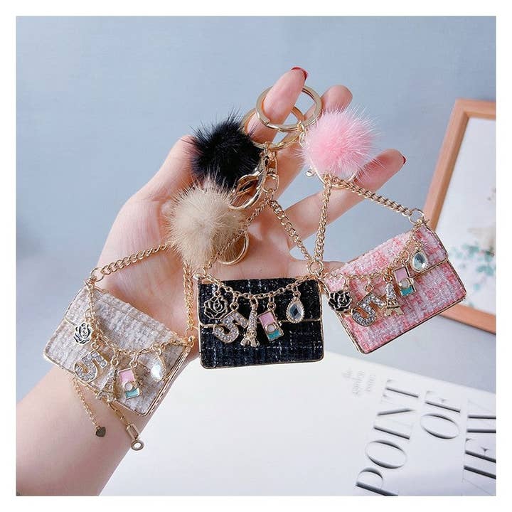 Chanel Style Keychain Bag Charm for wholesale by UZ Wholesale Store
