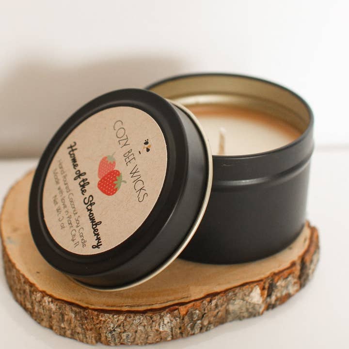 Home of the Strawberry for wholesale by Cozy Bee Wicks