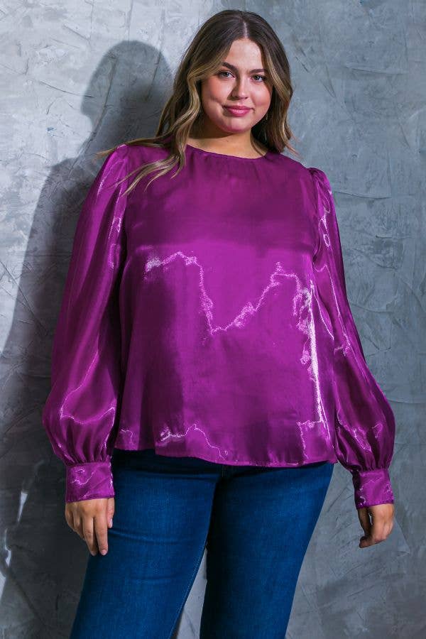 ORCHID A solid woven top - ITP12632 for wholesale on Faire1