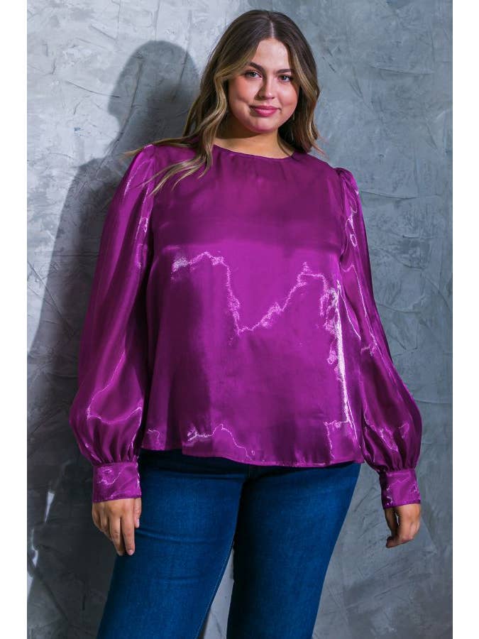 ORCHID A solid woven top - ITP12632 for wholesale on Faire1