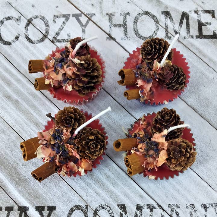 Cozy Home Wax Company - Wholesale Wax Melt - Cranberry Oak Wax Fire Starter 2.3oz0