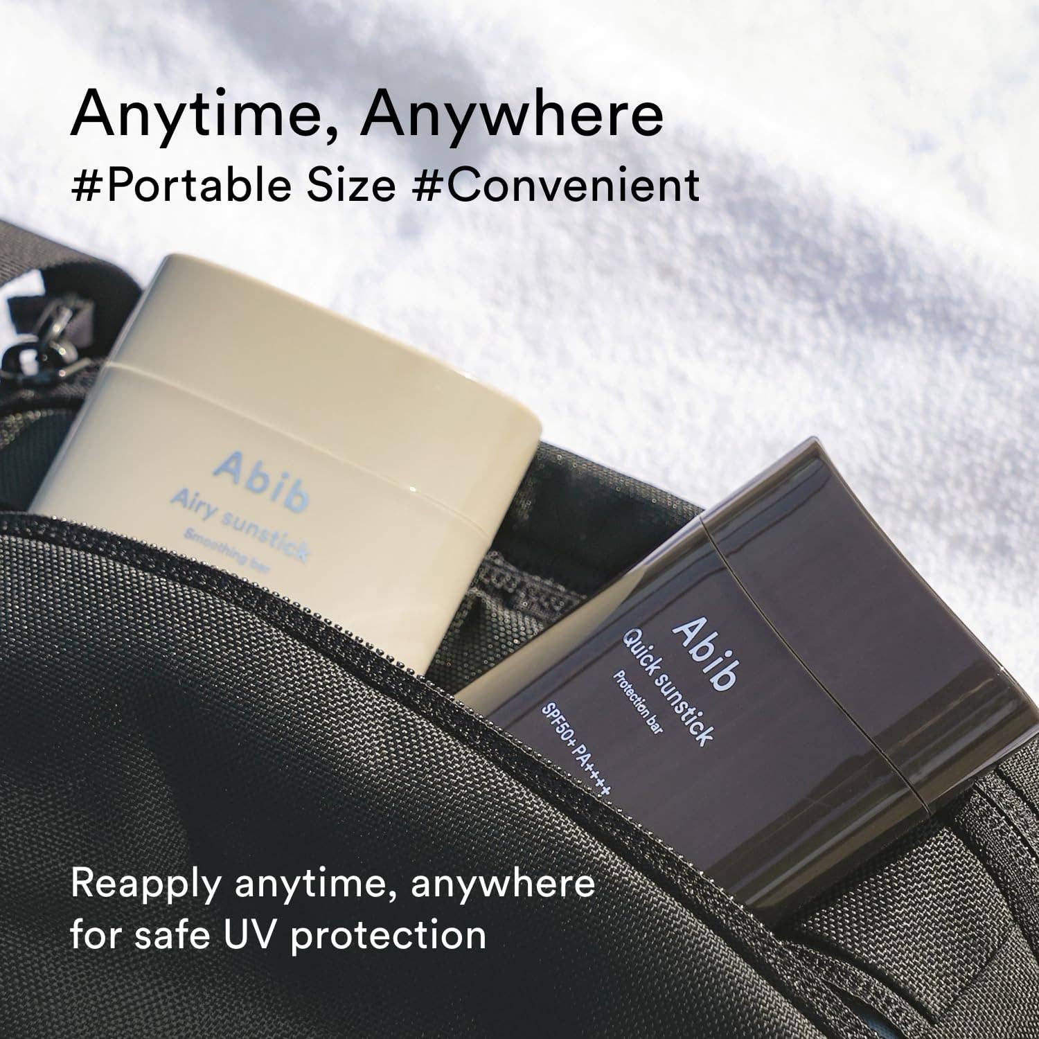 Glowiss – Protetor solar por atacado – Barras de proteção solar ABIB Quick SPF50+ 22g2