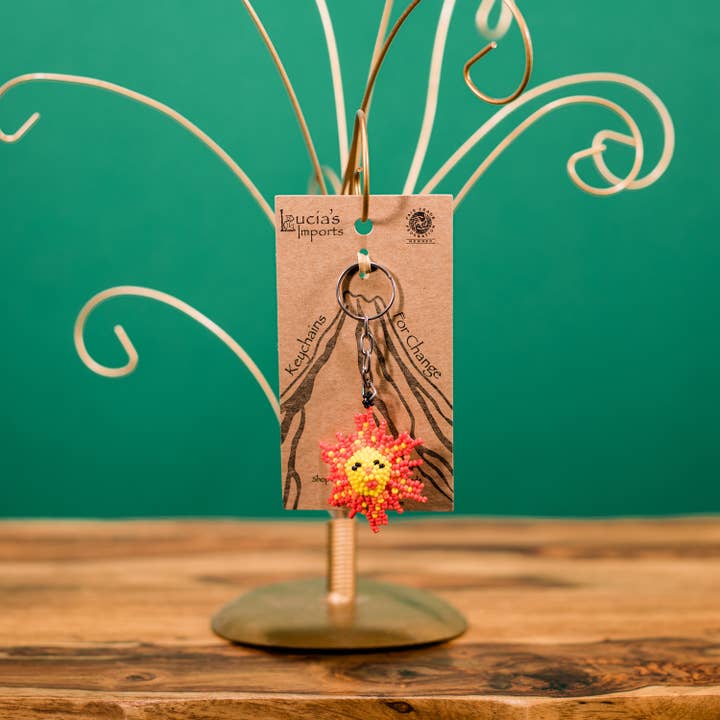 Lucia's Imports - Wholesale Keychain - Women's - Sun Keychain