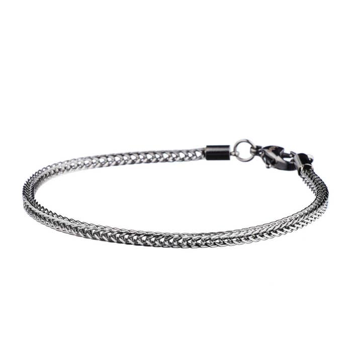 Bracciale Versailles in metallo - acciaio per la vendita all'ingrosso da parte di Bastille Baobab