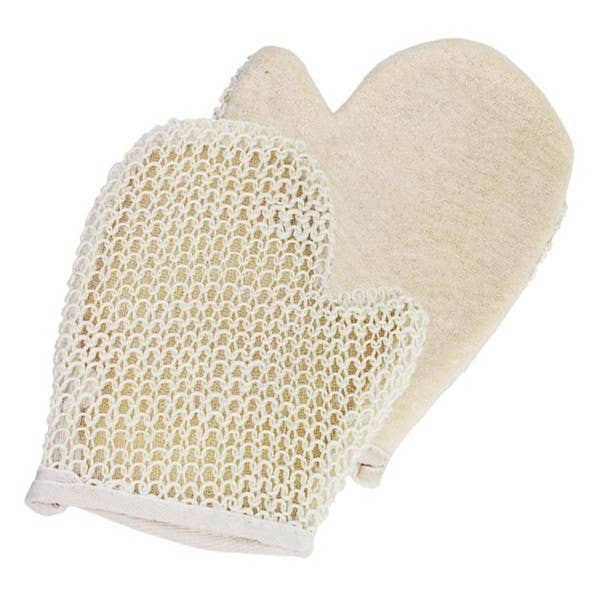 AWGifts Europe - Wholesale Exfoliating Gloves/Mitts - NLuxB-06 - Extra Exfoliating Jute Glove- Assorted0