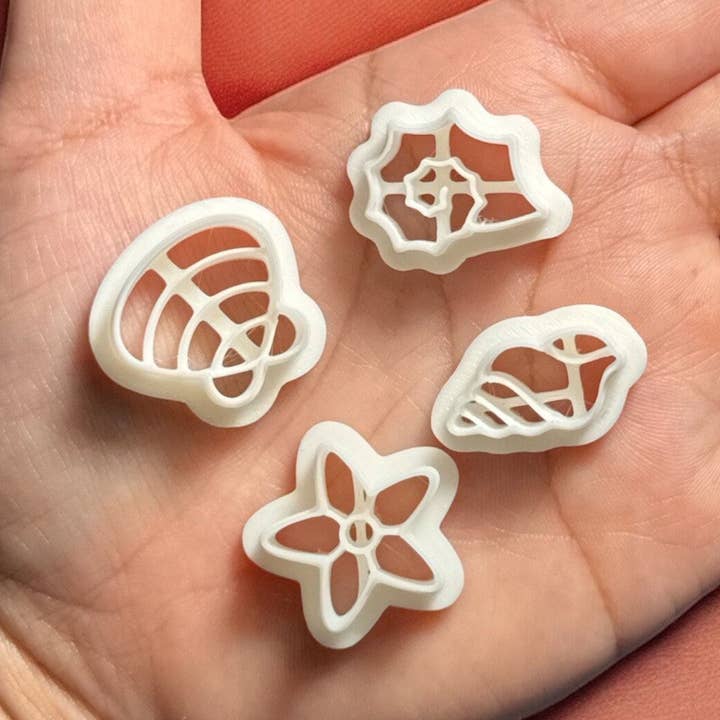 Pack B de coquillages d'été, Emporte-pièces d'été, pour la vente par Roussell Prints and Demand LLC