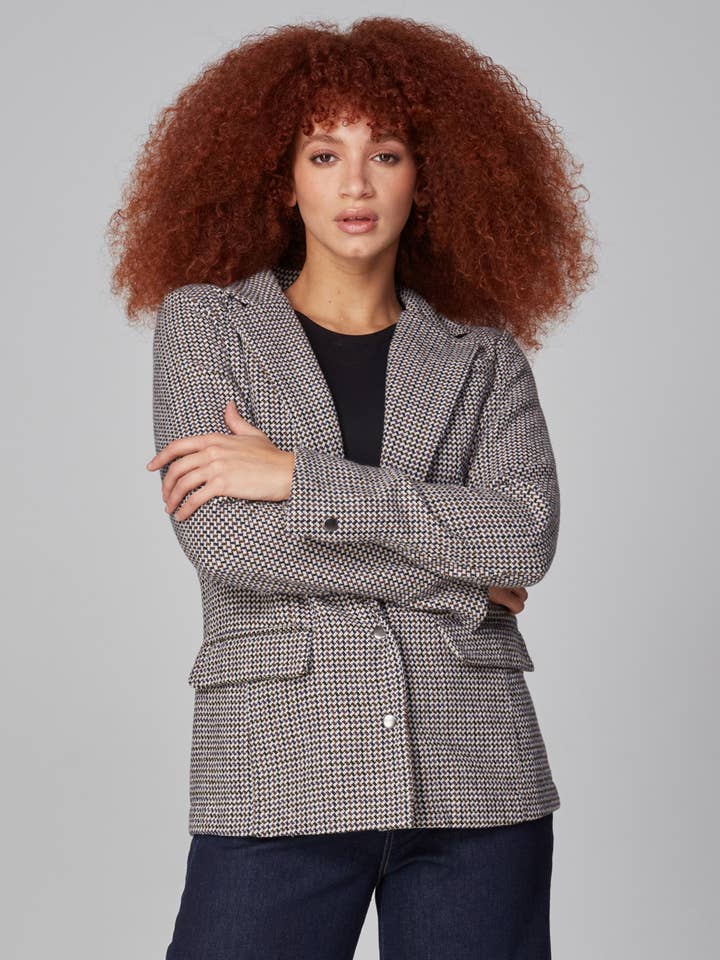 Calm Tweed Monaco-CT Jacket for wholesale on Faire
