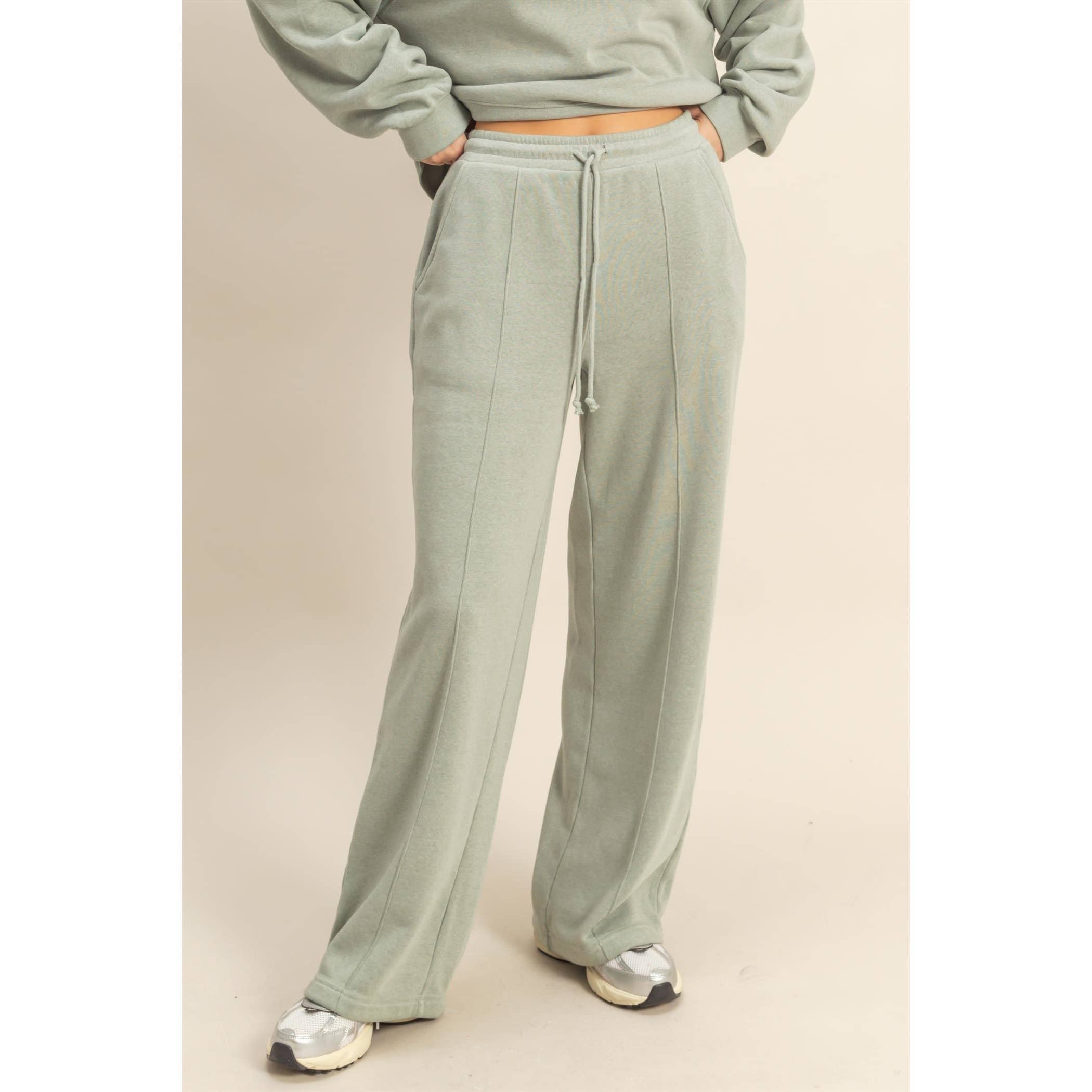 HYFVE - Wholesale Pants - Women's - High-Waist Drawstring Pintuck Pants35