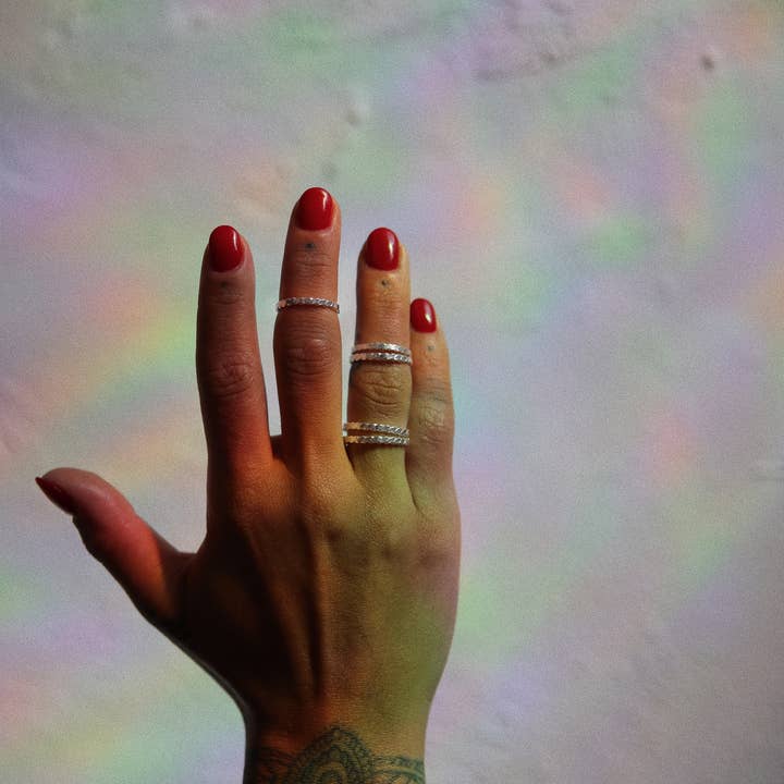 Twisted Stacker Ring for wholesale by Lenora Rose Jewelry