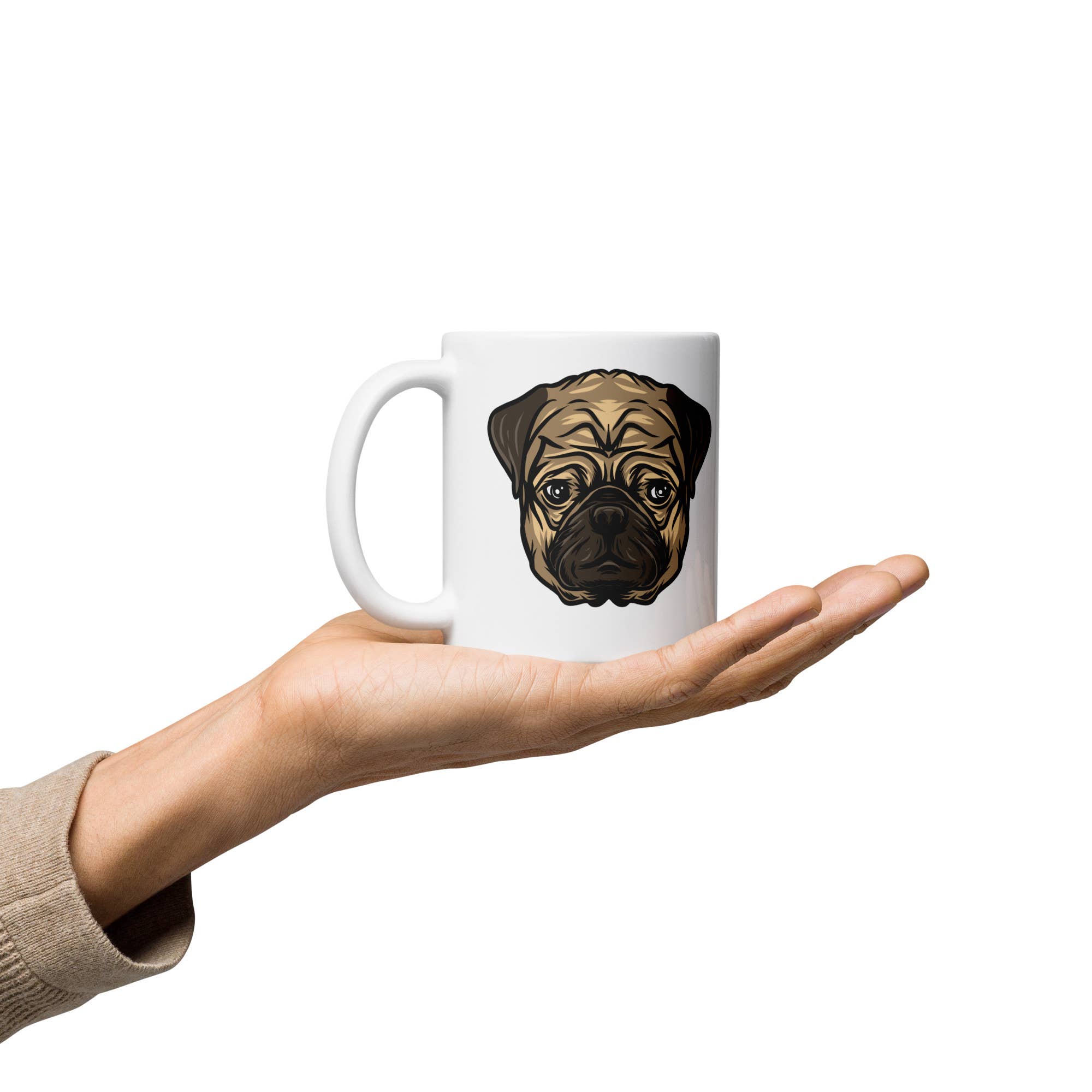 Club No-Kill 2027 Coffee Mugs - Wholesale Coffee Mug - Vinny the Pug Coffee Mugs                                 9