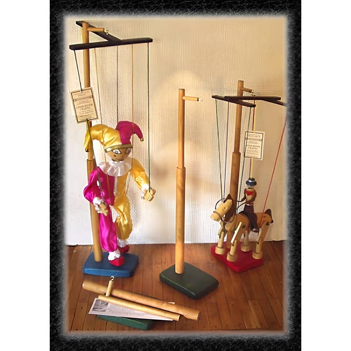 REMOVED BRAND - Venta al por mayor Marioneta - Niños y bebés - Ricitos de oro animados: un juguete de acción de madera con forma de marioneta3