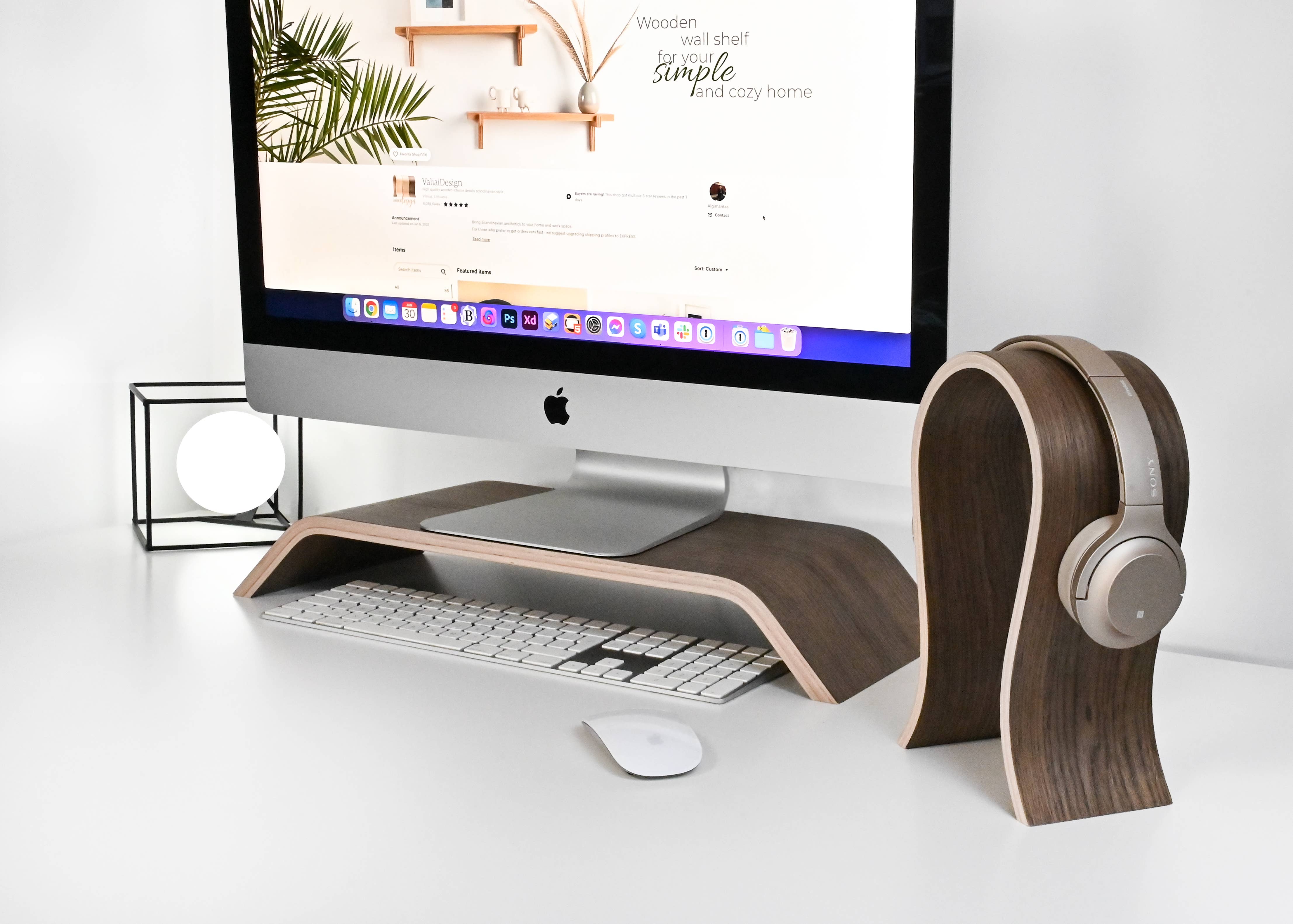 ValiaiDesign - Wholesale Speakers - Set of computer and matching headphones stand11