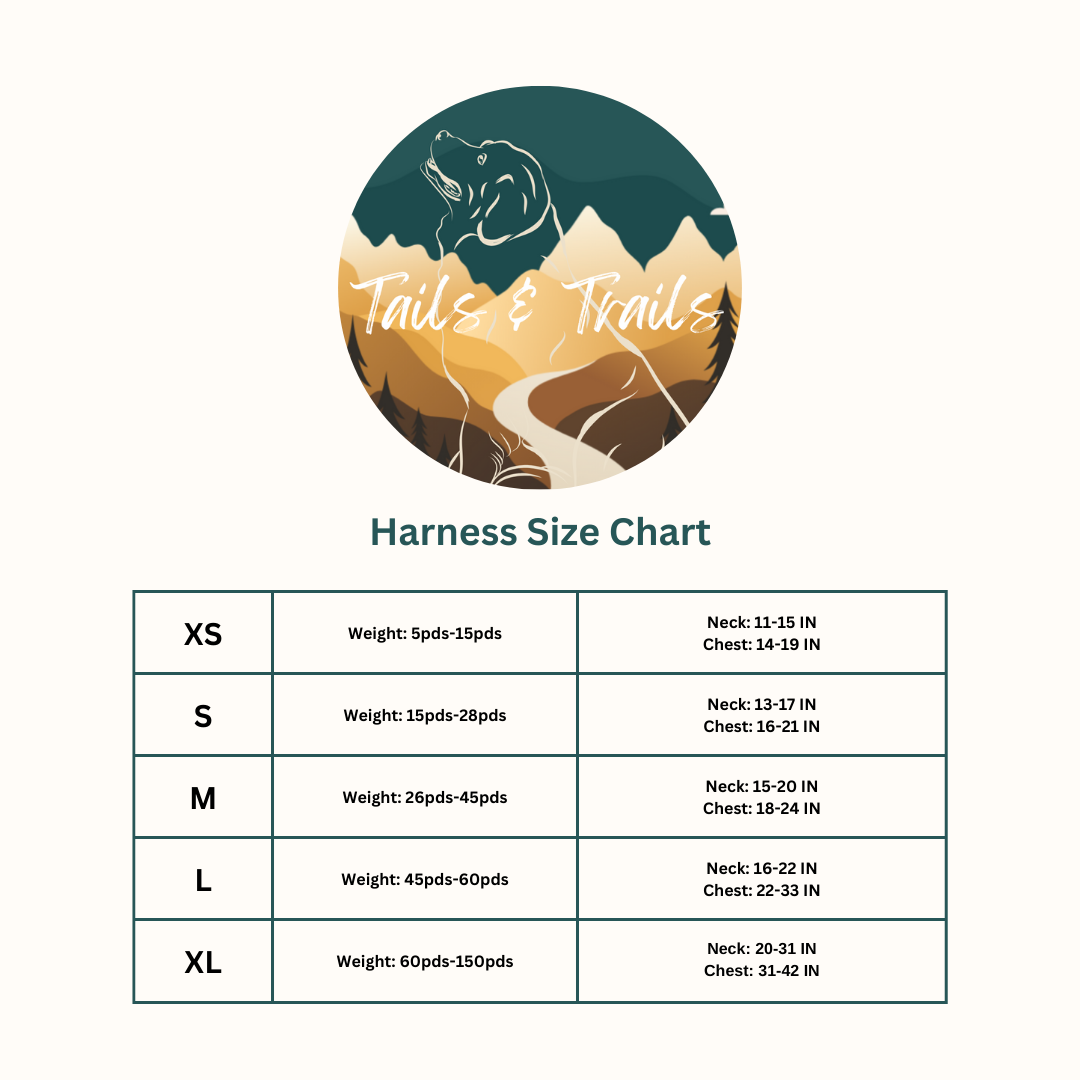 Tails and Trails – Engroshandel Kæledyrssele – Hund – Tide Break Adventure Sele5