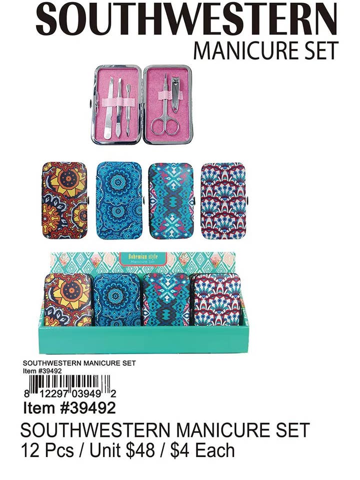 Coffret de Manucure du Sud-Ouest. pour la vente par Puka Creations