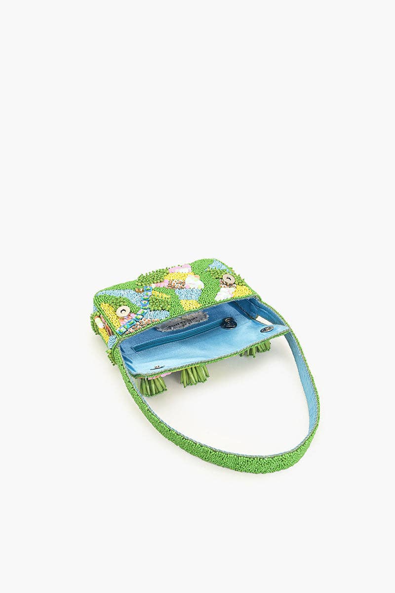 America & Beyond - Wholesale Shoulder Bag - Women's - Rainforest Beaded Shoulder Bag4