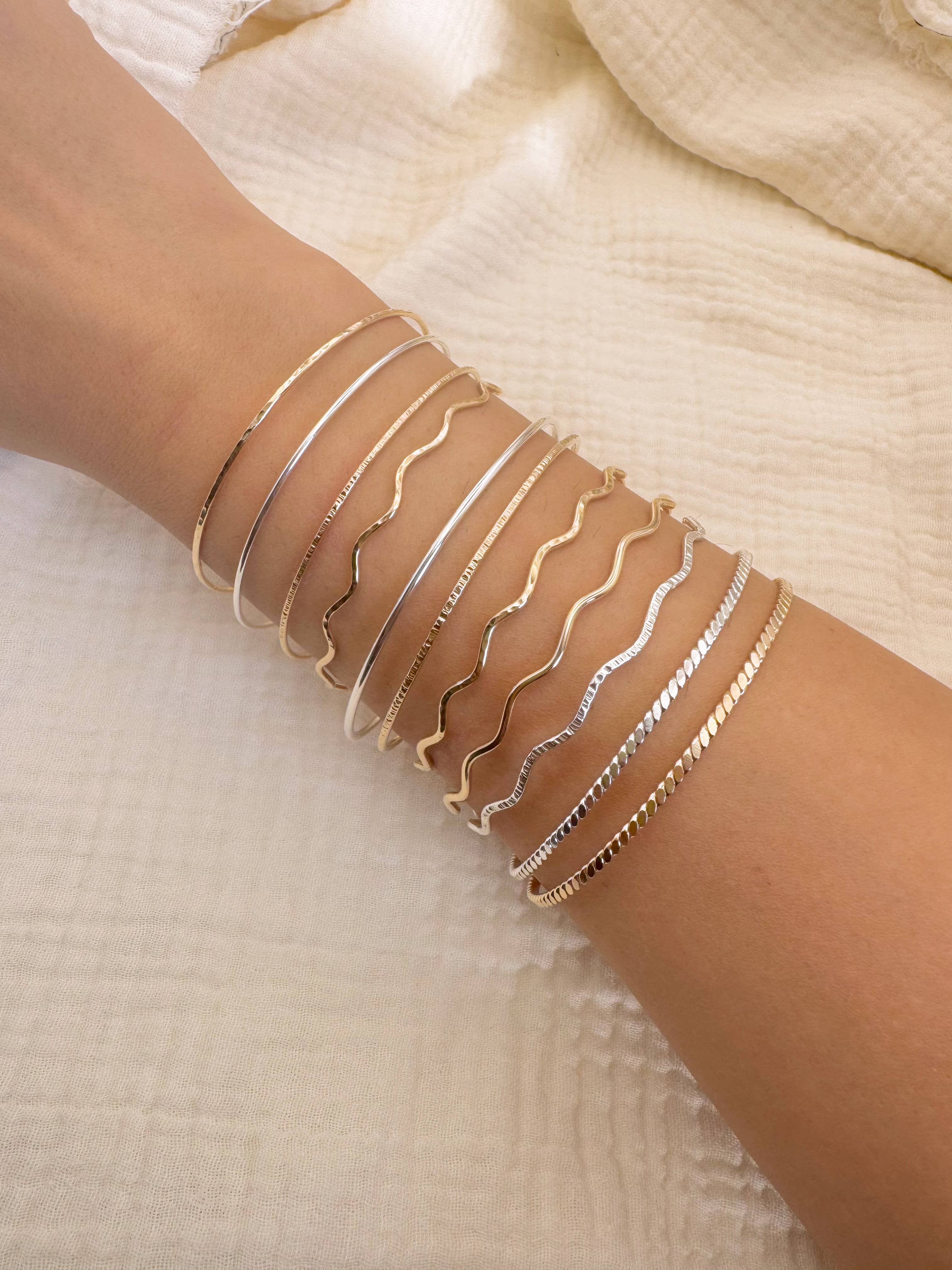 Reem Jewelry Boutique - Wholesale Cuff Bracelet - Permanet Bangle Permanent Jewelry Bangles