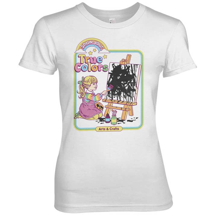 Vis din True Colors Girly Tee for engroshandel hos Hybris Production AB