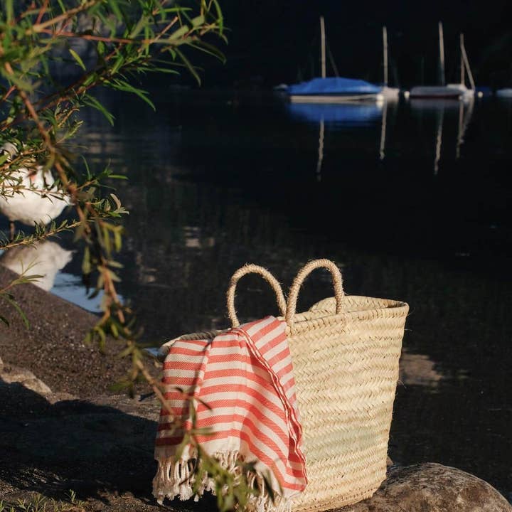 Bohemia Design - Wholesale Beach Towel - Sorrento Holiday Hammam Towel, Orange