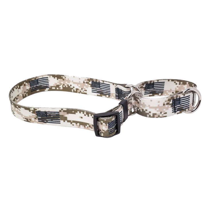 Urban Camo Flag Martingale for wholesale by Yellow Dog Design