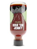 Kick 'Em Jenny Hot Sauce for wholesale by Hungry Volcano