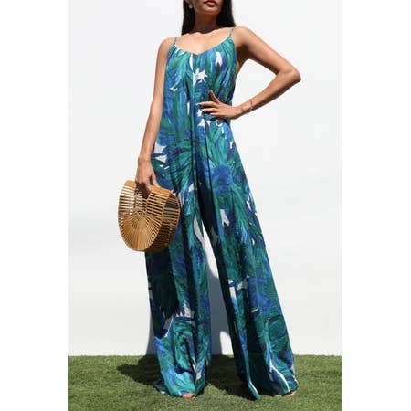 BREEZE IN BLOOM JUMPSUIT voor wholesale door Esmeray Clothing