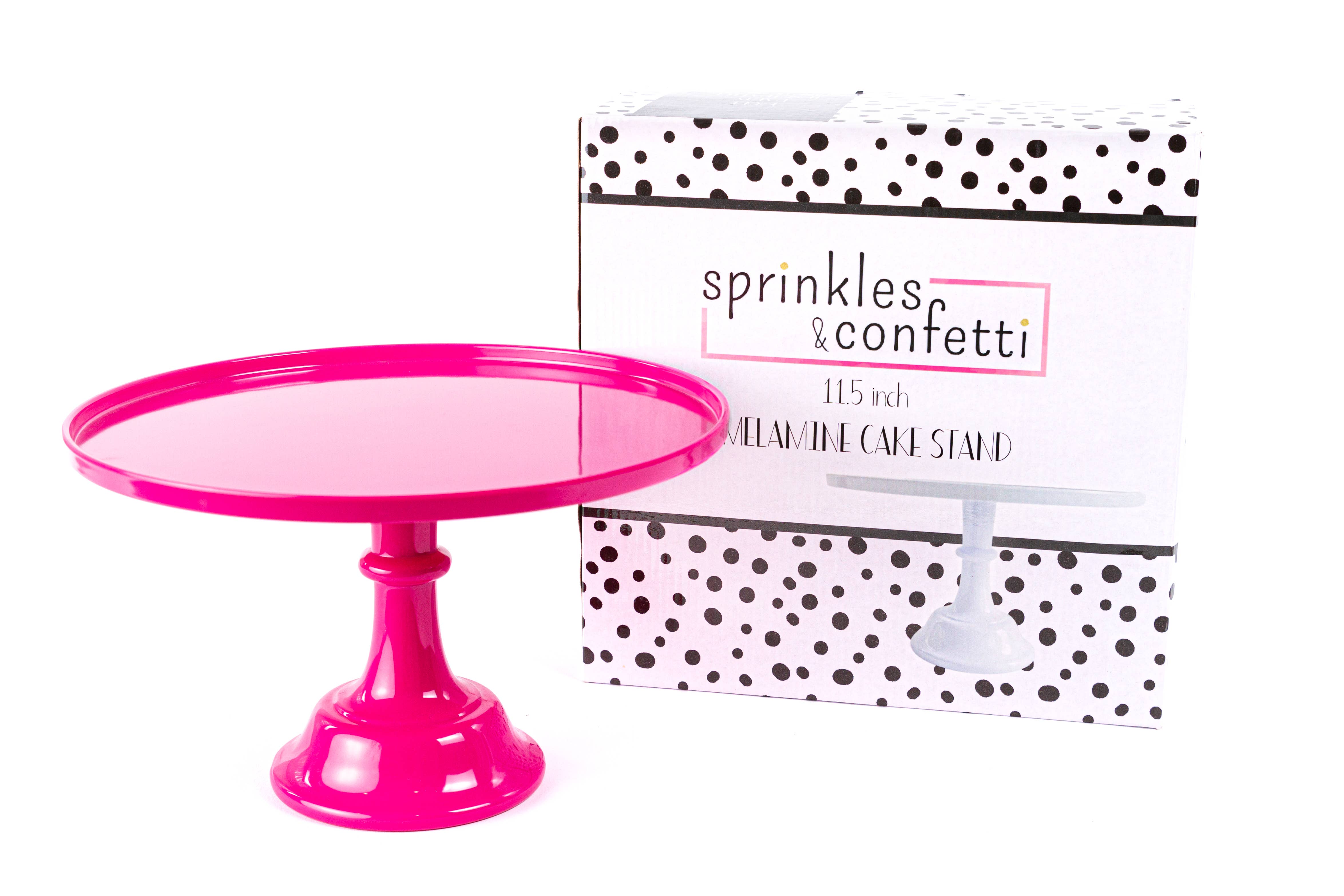 Sprinkles & Confetti Party Supplies - Vente Présentoirs à gâteaux - Présentoir à gâteaux en mélamine rouge | Présentoir à cupcakes | Présentoir à desserts7