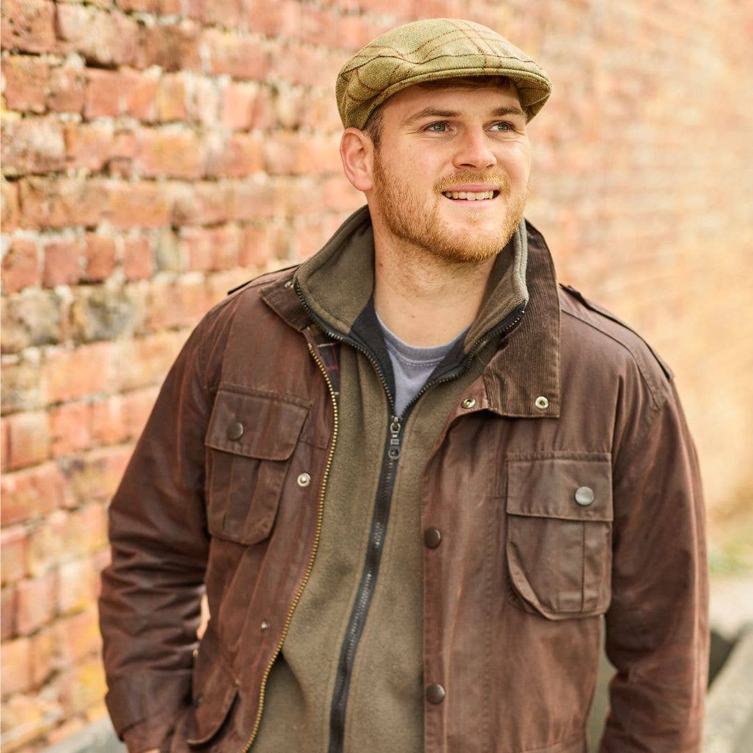 Tweedmill Textiles - Wholesale Newsboy/Schoolboy Hat - Unisex - Tweed Flat Cap - assorted colours 15