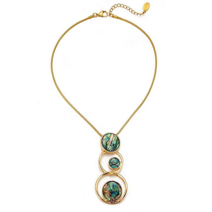 Ibrame halskæde i rustfrit stål for engroshandel hos BELLE MISS