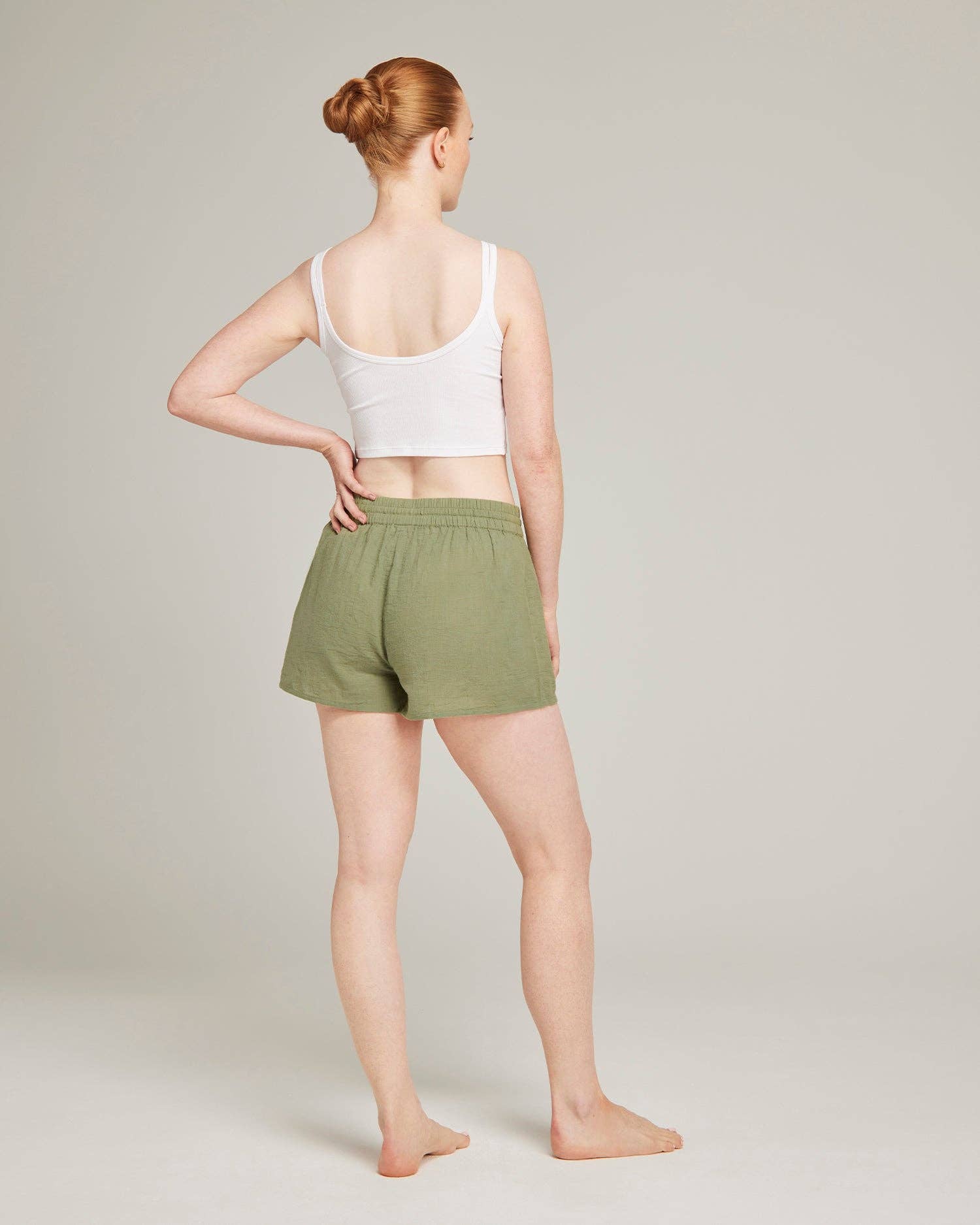 Nudea – wholesale Lounge shorts – Women's – The Classic Boxer - Rosemary1
