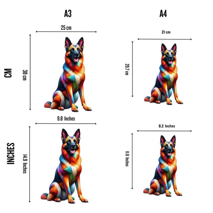 Crafthub - Wholesale Puzzle - Adult - Belgian Malinois Dog - Jigsaw Puzzle2