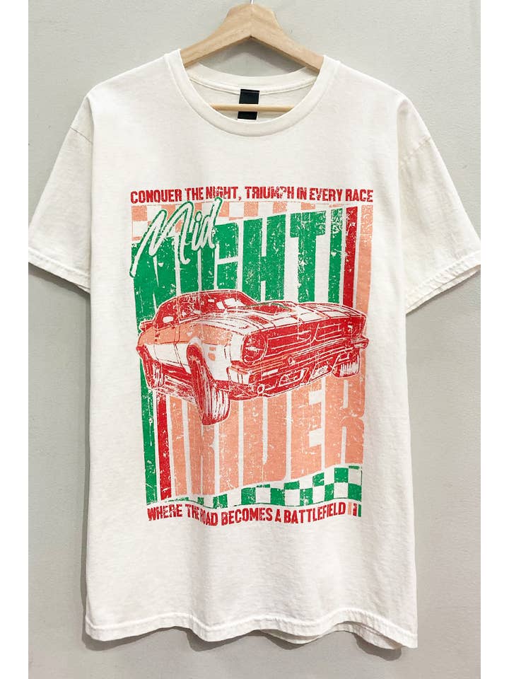 CREAM Night Rider Graphic Tee for wholesale on Faire1