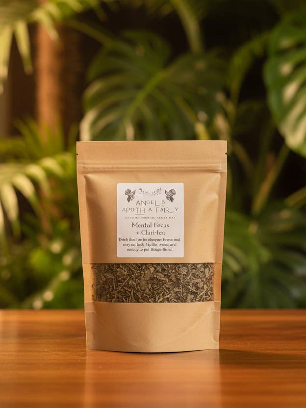 Mental Focus + Clari-tea for wholesale by Angels Apoth-a-fairy