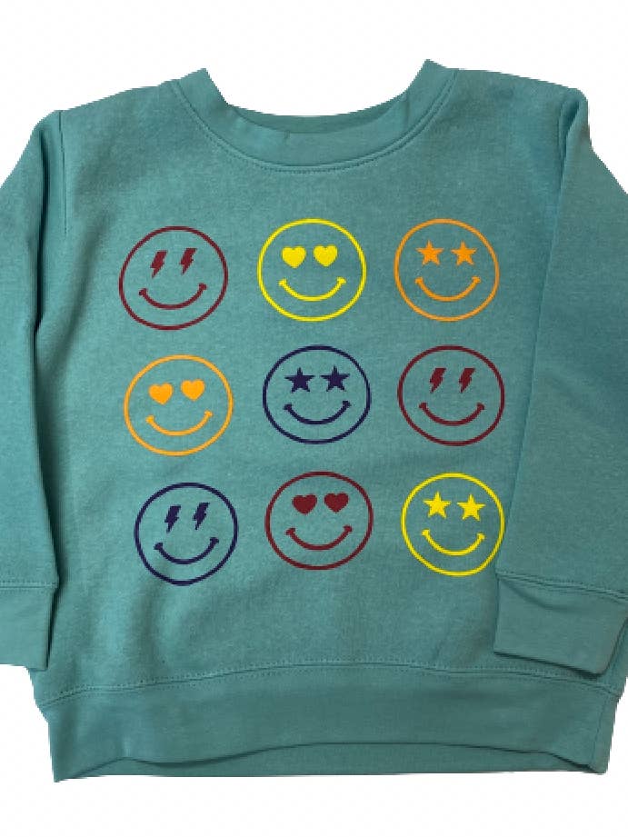 Moletom Smiley por atacado de Little Hoot Designs