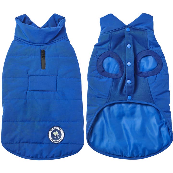 Blueberry Pet - Wholesale Pet Jacket - Dog - Custom-woven & Dyed Human Grade Outdoor Dog Puffer Jacket12