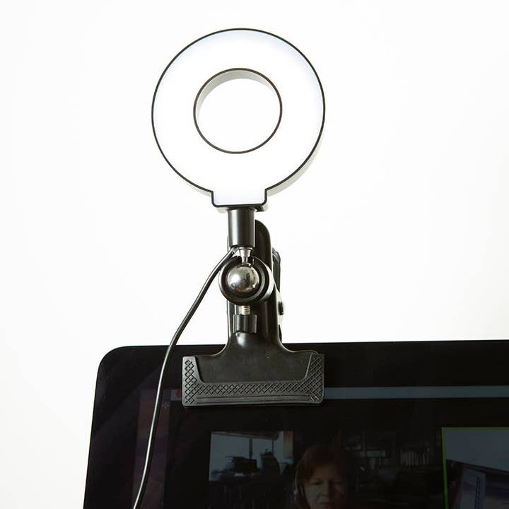 Kikkerland Design Inc - Wholesale Light Bulb/Puck - Selfie Ring Light1