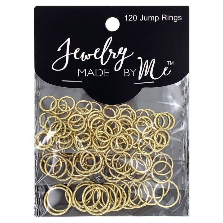 Assorted Gold Jump Rings, DIY Jewelry Making for wholesale by Mammoth Buys