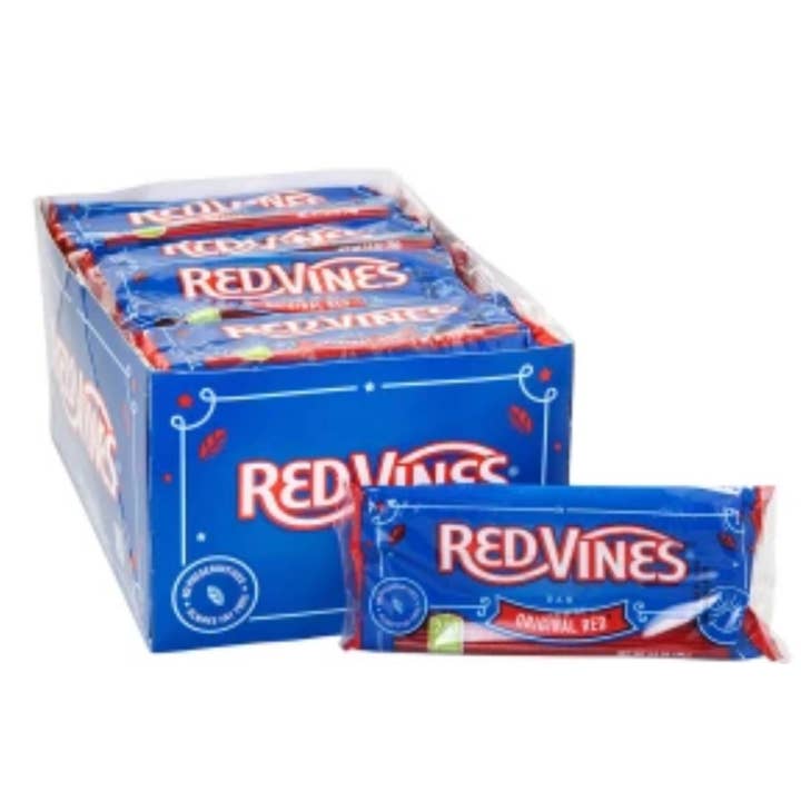 O'Shea's Candies Sweet Shop - Wholesale Licorice - Nostalgic 1914 Original RED VINES Licorice 16ct Display Box2