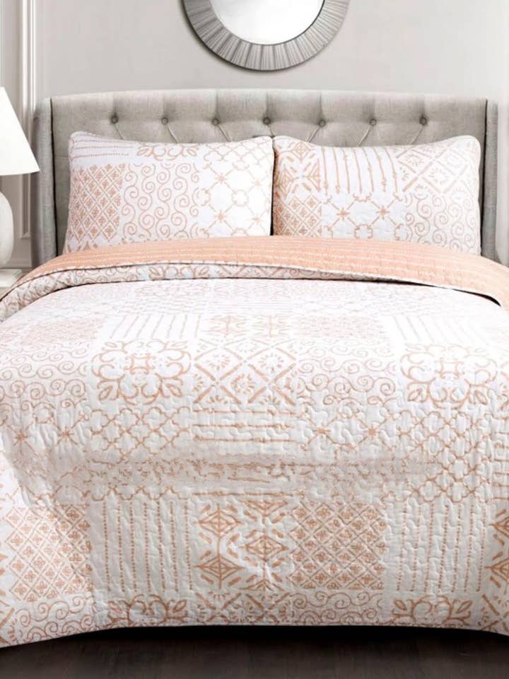 Colcha de retazos de algodón Calm para venta al por mayor de Homesoul