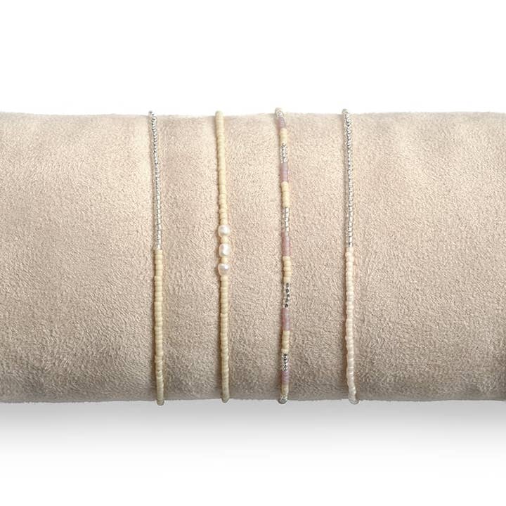 ByBazz – wholesale Pärlarmband – Silver Touch armband1