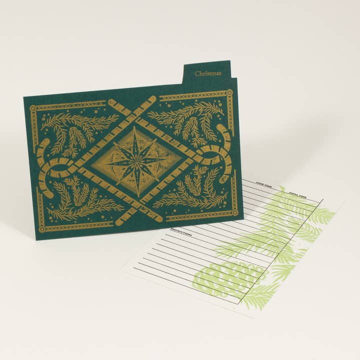 Set divisori per ricette natalizie per la vendita all'ingrosso da parte di Curious Press