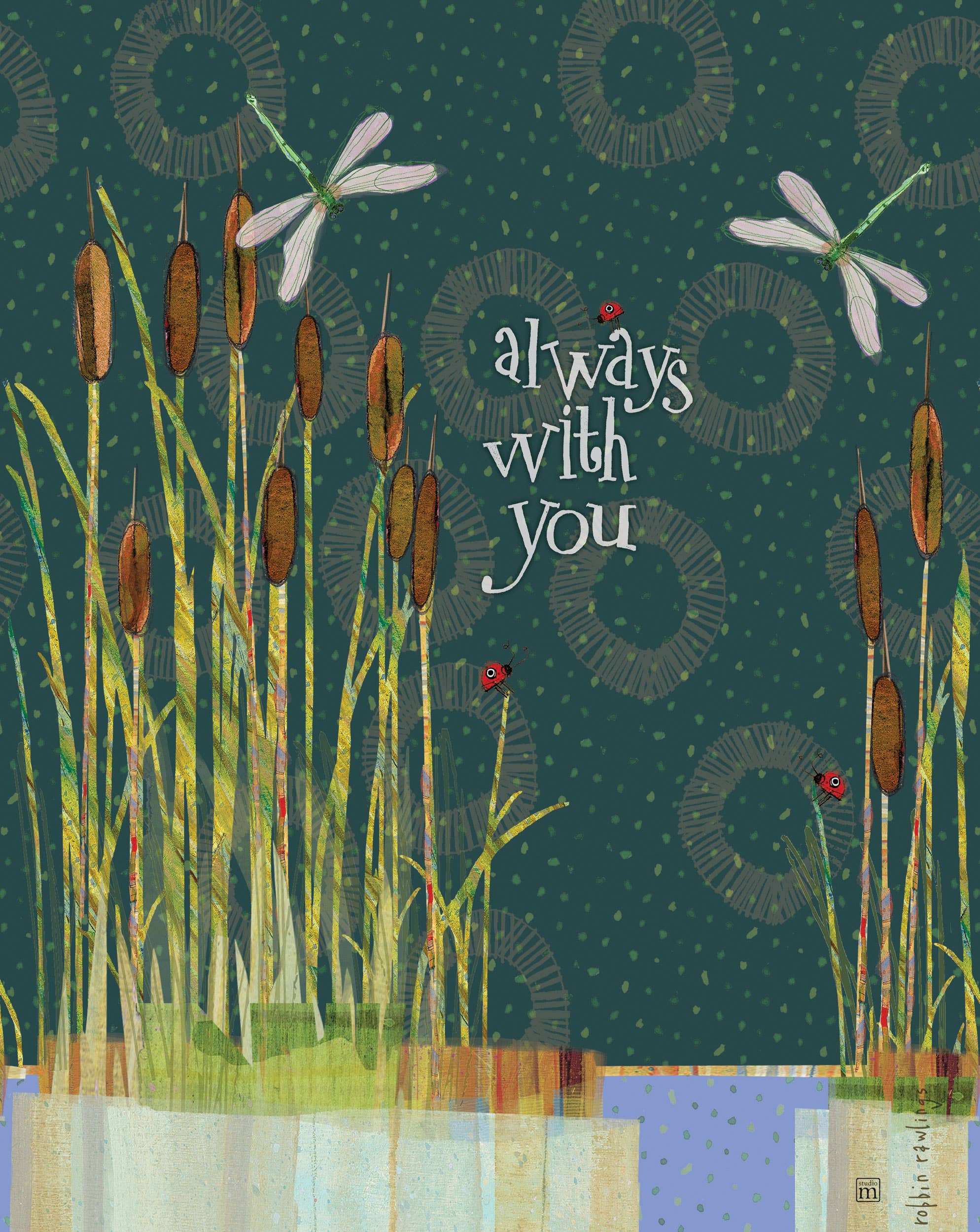 Studio M - Wholesale Garden/Lawn Stake - Always with You 20" Art Pole2