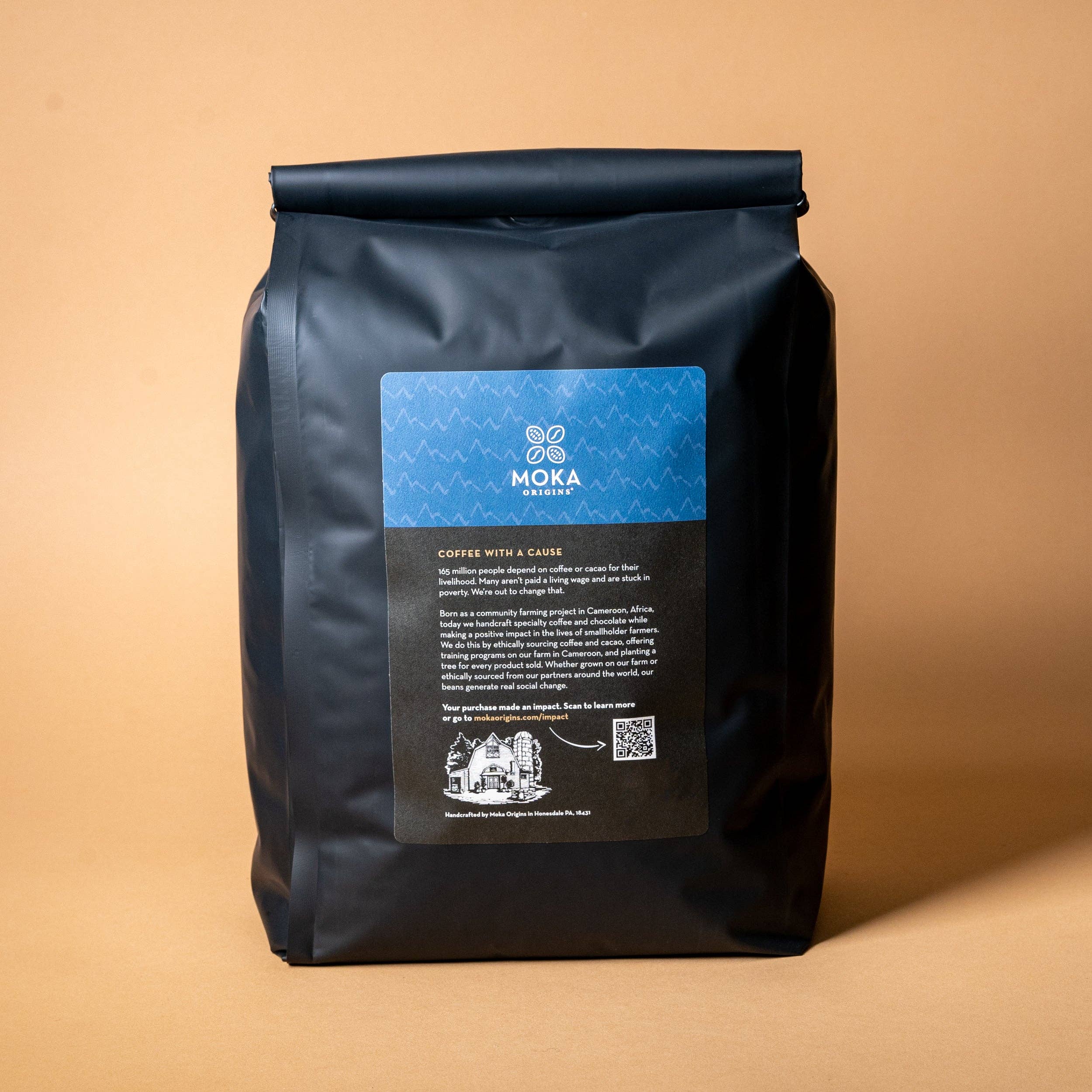 Moka Origins - Vendita all'ingrosso Caffè in grani - Caffè Miscela Pocono Mt. 5lb1