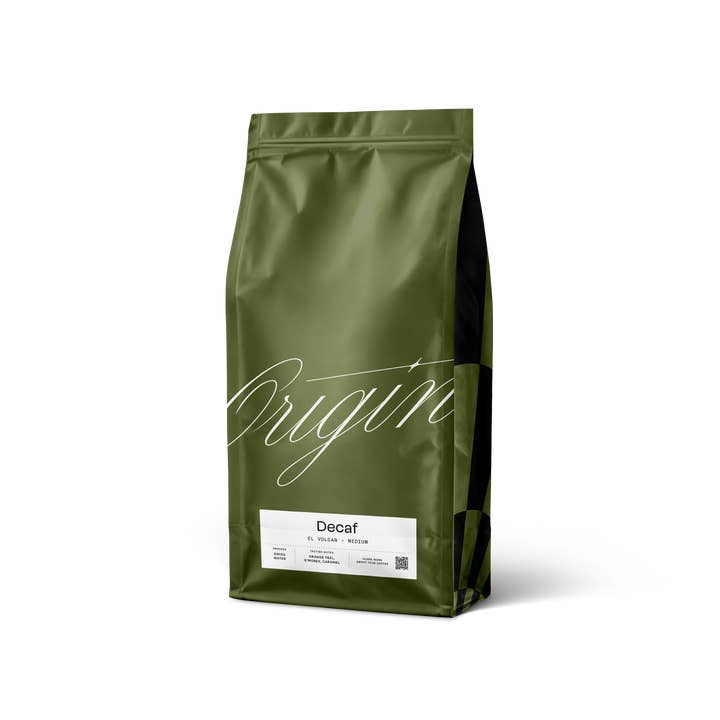 Origin Coffee Bar - Wholesale Coffee beans - Decaf El Volcan – Medium Roast1