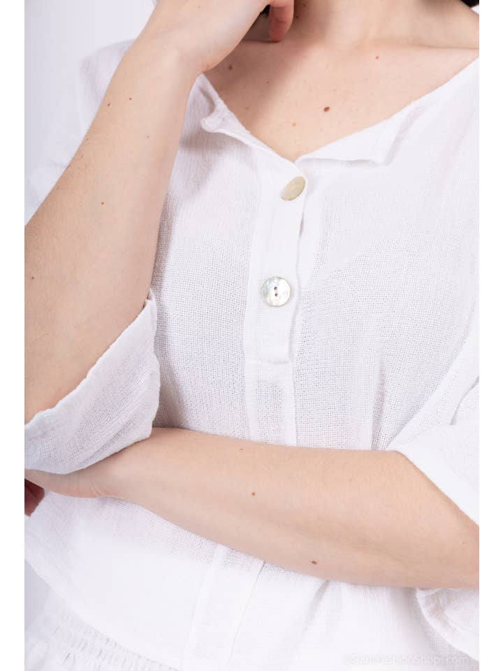 Shyloh - Wholesale Blouse - Women's - Top buttons 15781