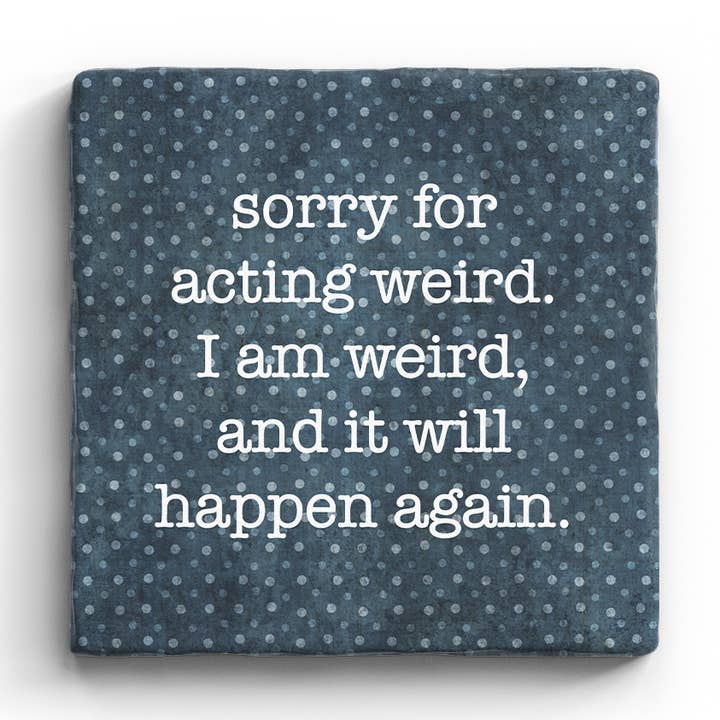 Agir bizarrement - Montagne russe en marbre pour la vente par Paisley & Parsley