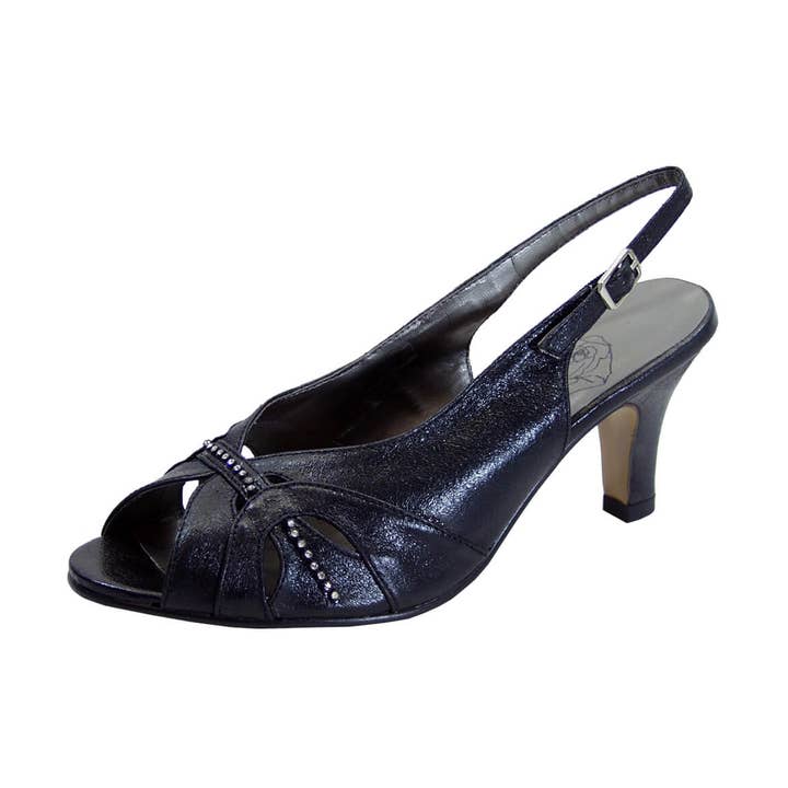 Zali Sandali con Tacco e Punta Aperta da Donna a Pianta Larga per la vendita all'ingrosso da parte di FazPaz