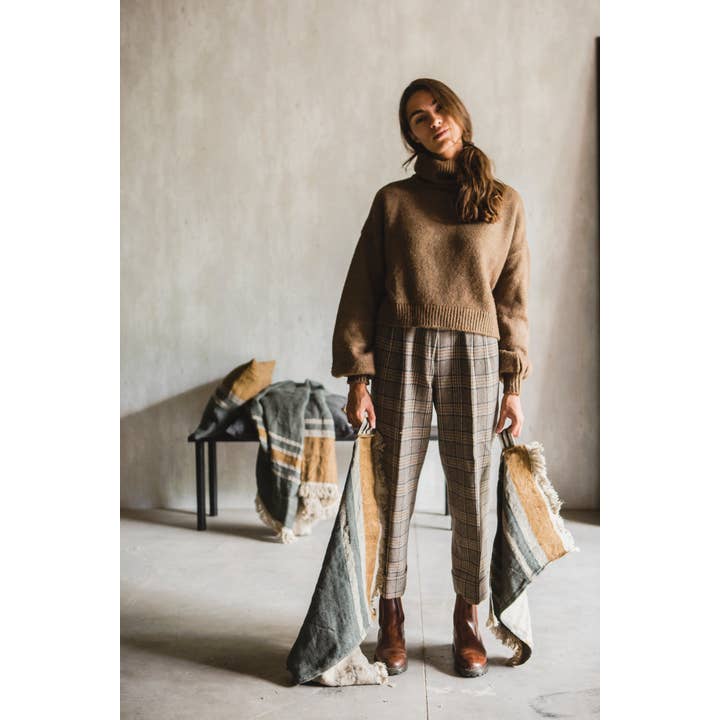 Libeco Home - Wholesale Throw Blanket - The Belgian Towel Fouta 110x180cm Alouette2