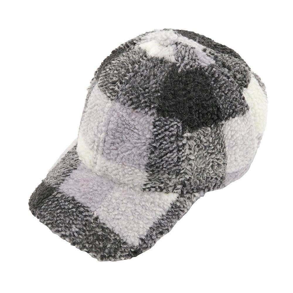 Truly Contagious – Engroshandel Baseballkasket - Dame – CC Buffalo Ternet Ternet Mønster Sherpa Cap BA-4036 BA40360
