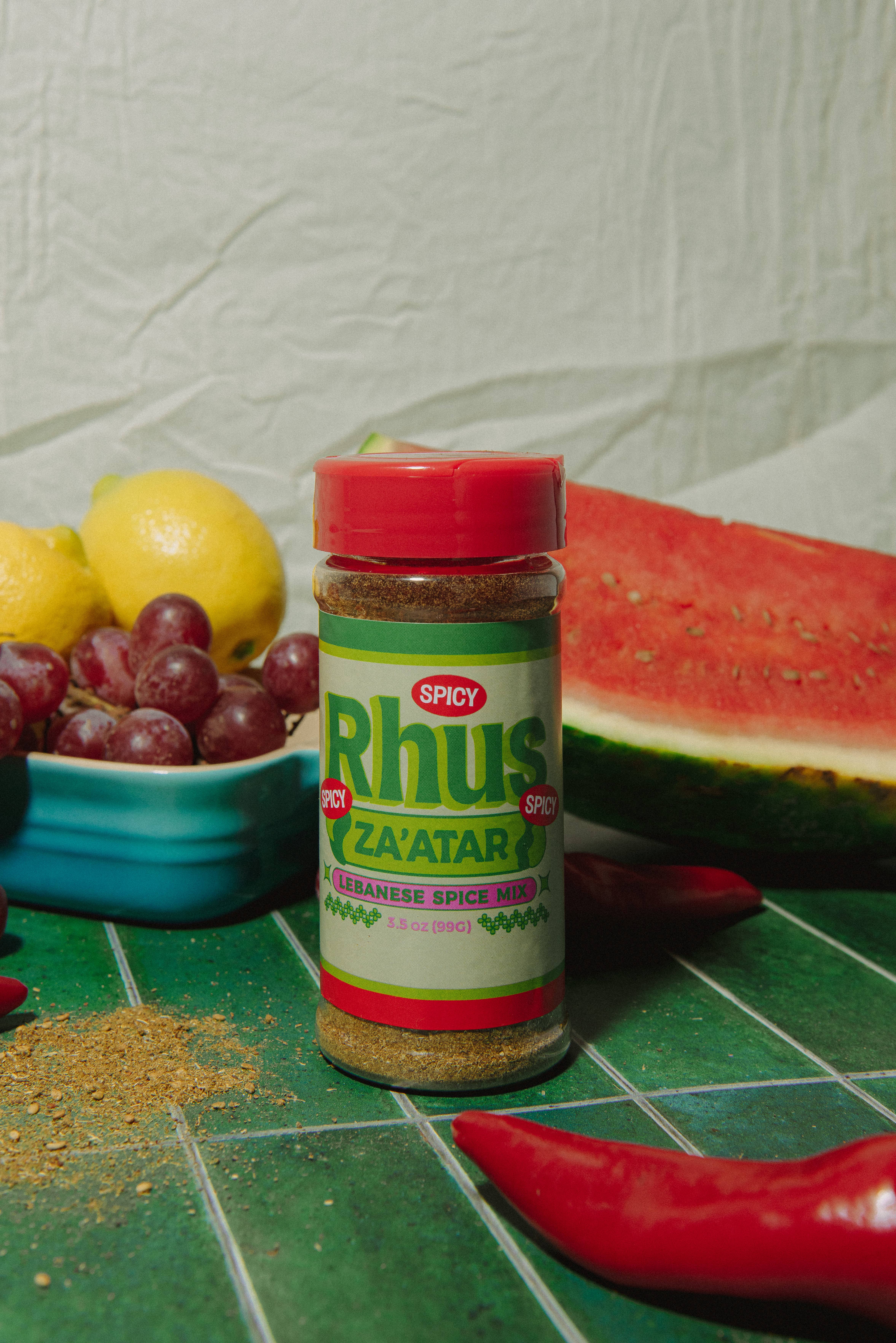 Rhus - Wholesale Dried Spice Mix - Spicy Za'atar 3.5 oz2